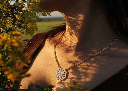 Collar Trébol de Corazones