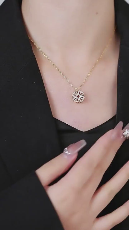 Collar Trébol de Corazones